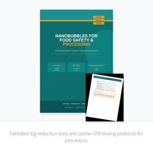 Nanobubbles Food Safety & Processing